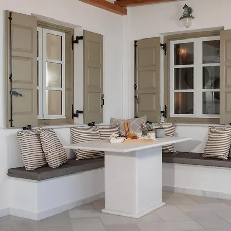 בית כפרי Evdokia - Luxury Olive Yard With Aegean View