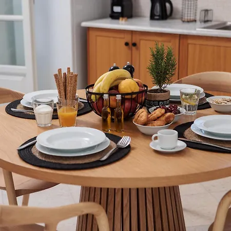 בית כפרי Evdokia - Luxury Olive Yard With Aegean View *