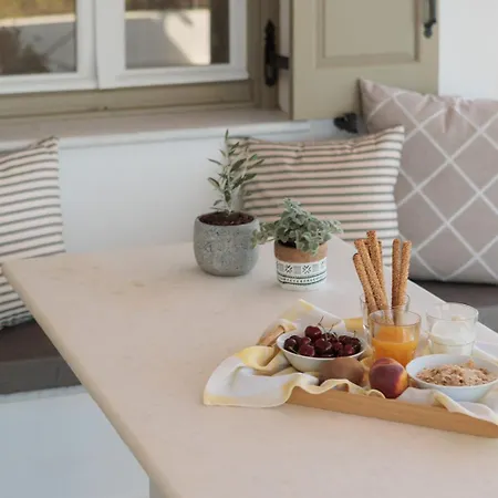 בית כפרי Evdokia - Luxury Olive Yard With Aegean View *