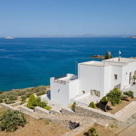 Evdokia - Luxury Olive Yard With Aegean View בית כפרי Moutsoúna