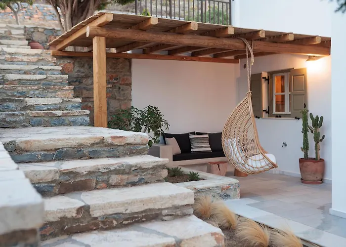 Séjour à la campagne Evdokia - Luxury Olive Yard With Aegean View