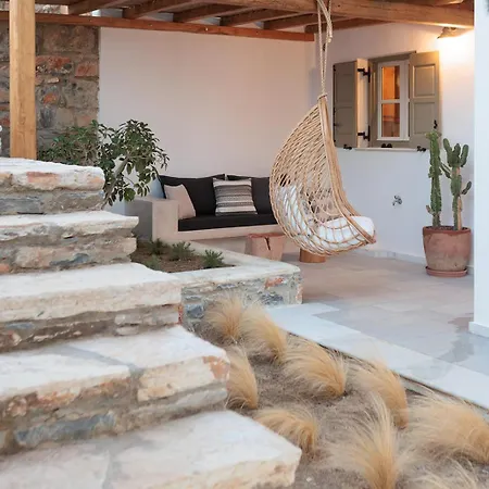 Evdokia - Luxury Olive Yard With Aegean View Landhaus
