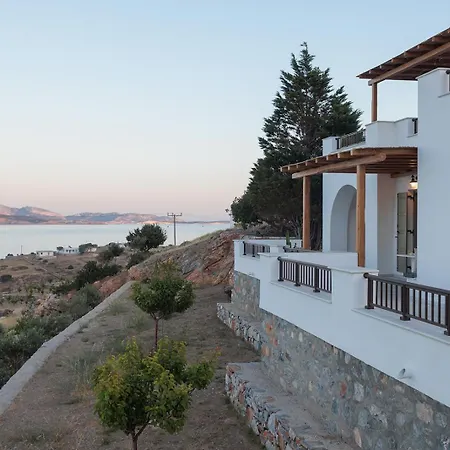 Evdokia - Luxury Olive Yard With Aegean View Venkovský dům Moutsoúna